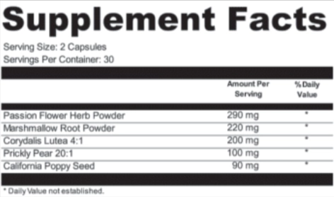 Arteris Plus Supplement Facts